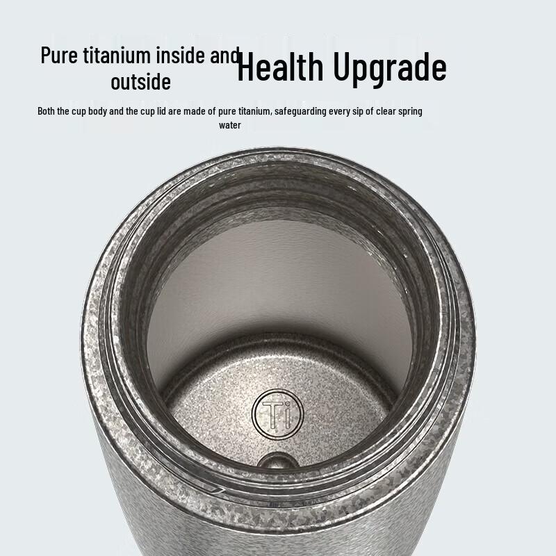 Lock&Lock Pure Titanium 420ml Insulated Travel Mug with Twist-Cap