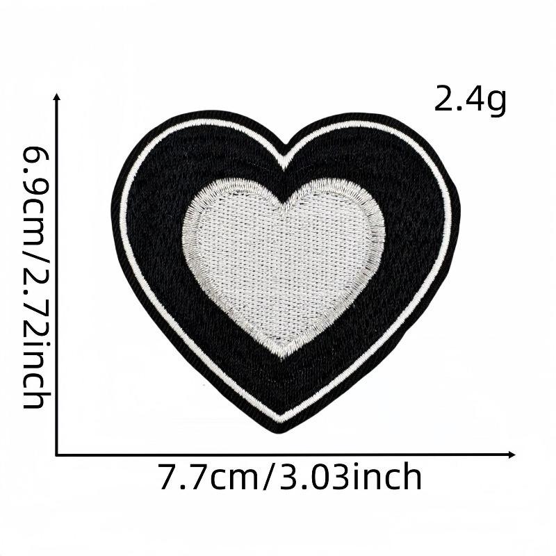 Embroidered Iron-On Patches, Vintage Clothing Badge Emblem Stickers for DIY Garment Decor