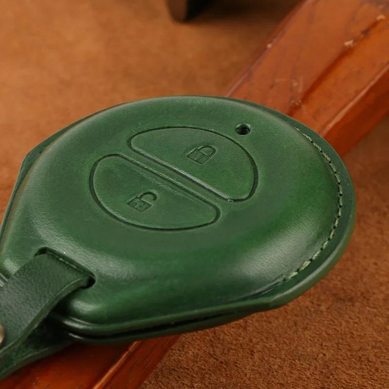 For Indian Motorcycle Leather Key Cover Chief Black Horse Roadmaster Car Key Modification Decoration Protective Case