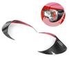 2pcs Carbon Fiber Taillight Eyebrow Trim Rear Light Eyelids Cover Exterior Decor Fit for Toyota 86