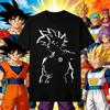 Dragon Ball 2026 New Summer 40th Anniversary Son Goku 100_Cotton Anime Printed T-shirt Extra Size Casual Streetwear Unisex Y2k