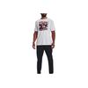 Under Armour Solid Color Loose Pocket Casual Pants Men bottoms Black 1373863-001