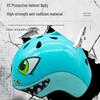 Casco Cartoon Squalo per Skateboard e Pattinaggio su Ghiaccio per Bambini - Traspirante, Equipaggiamento Protettivo per Ciclismo e Monopattino