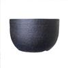 Umekichi Bonsai Black Matte Bottomed Bonsai Pot 5 Shigaraki for Tuberous Small Ceramic Piece Supplies, (Size (approx. 14.5cm)), Ware, Wildflowers,