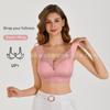 Spitzen Sport Schlaf-BH: Übergröße Push-Up, Ohne Bügel, Sexy Weste Stil