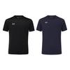 Under Armour Casual Solid Color Sports Jersey Knit Crew Neck Breathable Short Sleeve T-Shirt 2-Pack Unisex Tops Black Navy 21500525-001+21500525-409