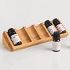 6 Slots ätherisches Öl Lagerregal tragbare Tischplatte Diffusor Stand Nagellack Sammlung Parfüm Halter Regal Veranstalter