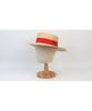 Yunibeosyeolkemiseuteuli Red Line Kangkang Panama Hat Panama Hat