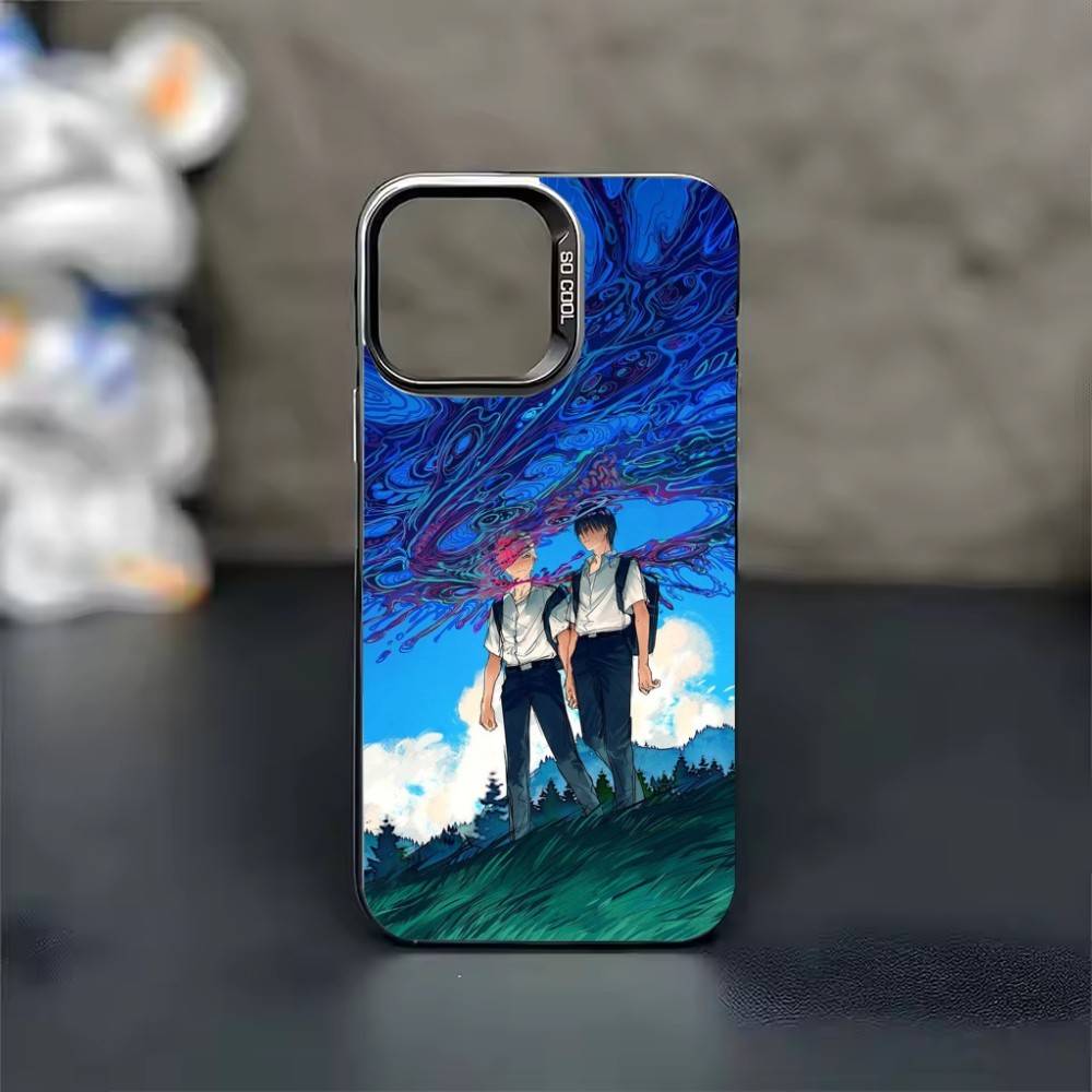 Anime The S-Summer Hikaru D-Died Phone Case For iPhone 17 16 15 14 13 12 11 Pro Max Plus Silver Candy Matte Cover