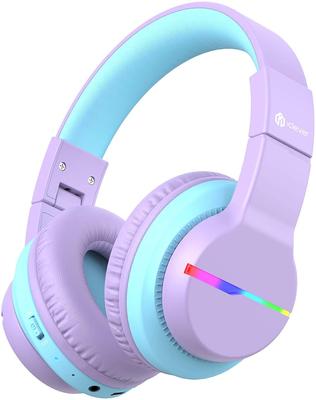 Słuchawki iClever Słuchawki Bluetooth Bezprzewodowe słuchawki dla dzieci z limitem głośności 45 godzin odtwarzania z mikrofonem dla dzieci (74/85 dBA)