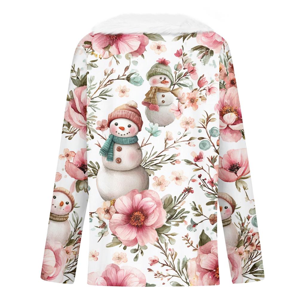 Long Sleeve Shirts For Women Cute Tops Christmas Prints Tees Blouses Casual Plus Size Basic Tops Pullover