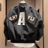 Spring Men's Embroidered Letter Stand Collar Baseball Jacket, Versatile, Loose, Breathable, Trendy Couples' Fashion.