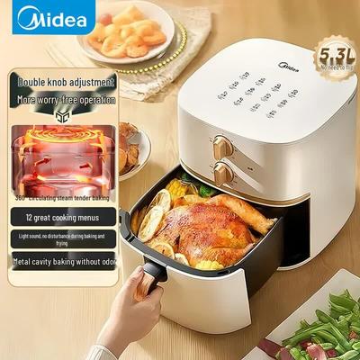 Midea 5.3L Multi-function Steam Air Fryer
