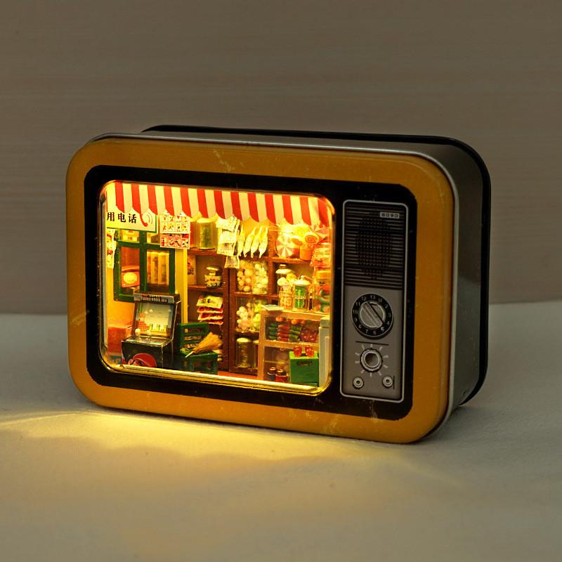 Diy Metal Cottage Model Kit Toy For Creative Childhood Memories Gift