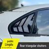 Volkswagen Lamando (2015-2021) Rear Window Louvers & Triangle Window Trim Kit