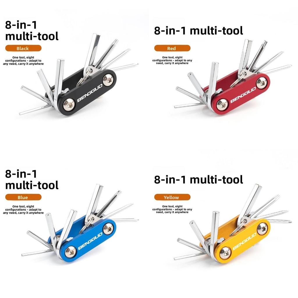 Bicycle Repair Tool Kit With Aluminum Alloy Case For Mountain And Road Bikes