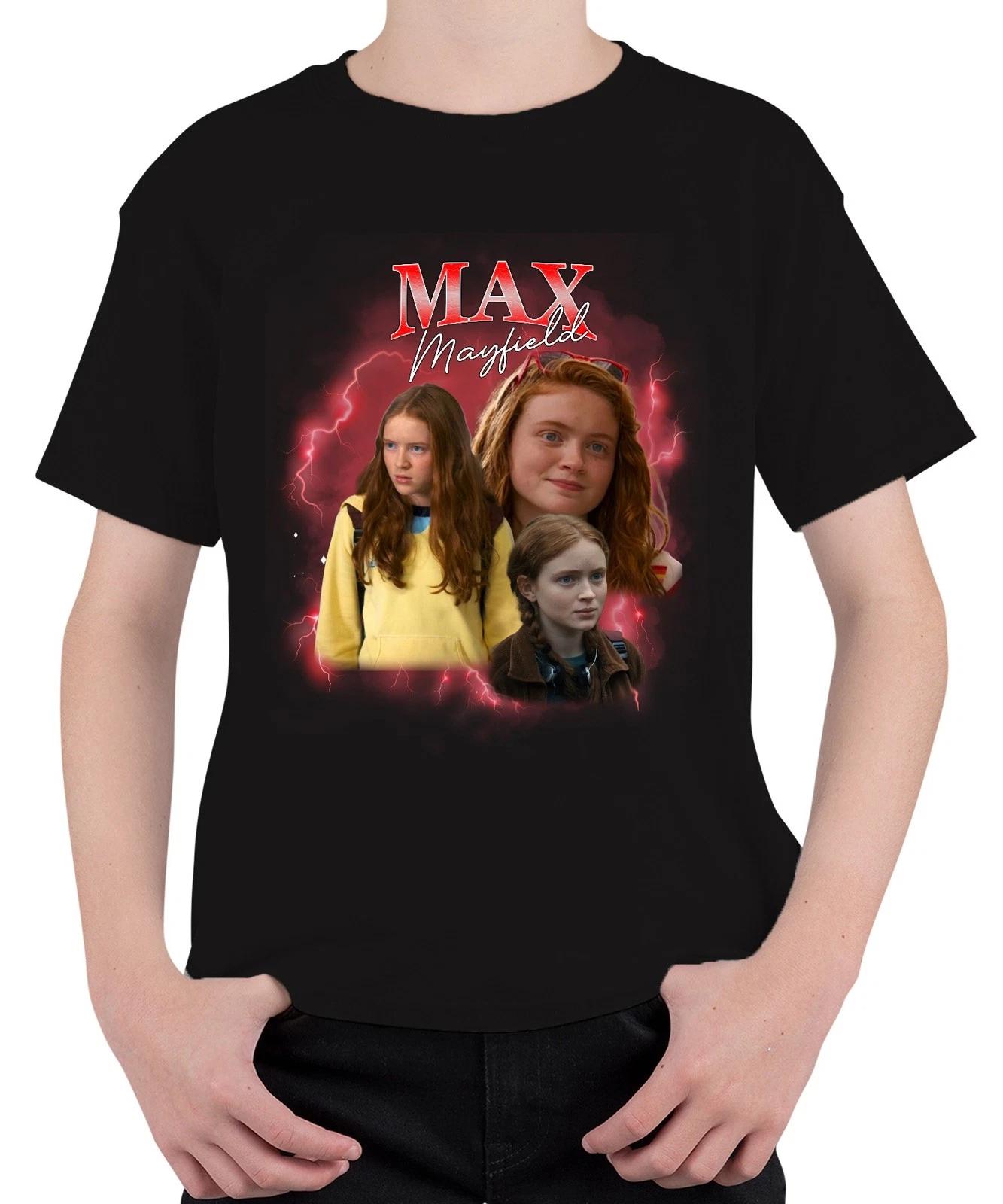 Max Mayfield Stranger Maxine Fan Geschenk Vintage Retro 90s Bootleg Unisex Kinde XS