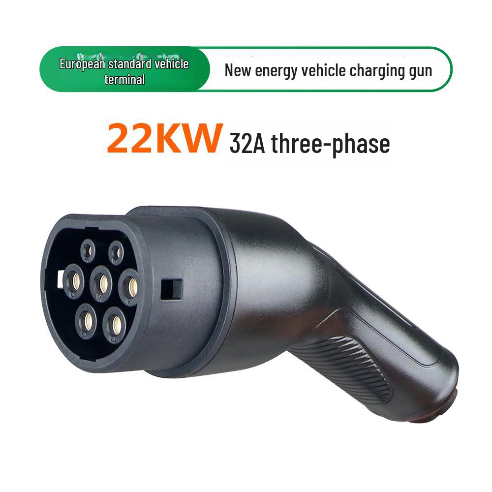 Universal Electric Vehicle Charging Gun: 16A/32A, Compatible with National, European, and American Standards