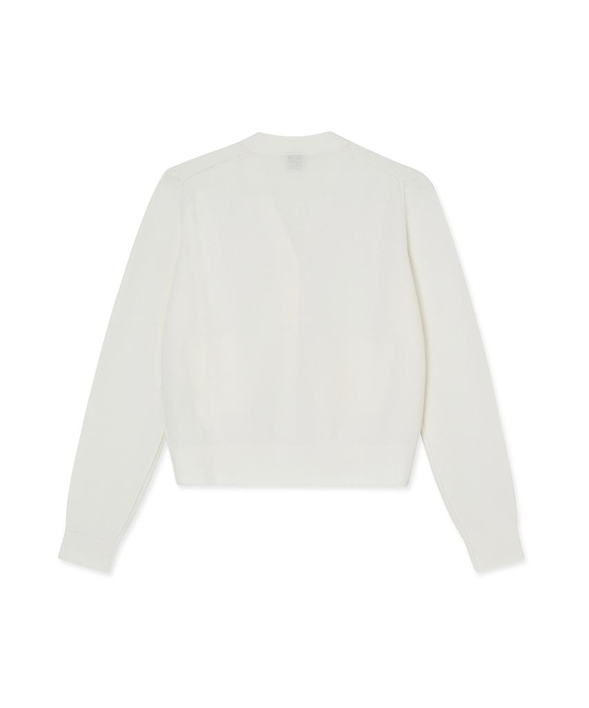 IOLO Women'S Cotton Pocket Cardigan_White