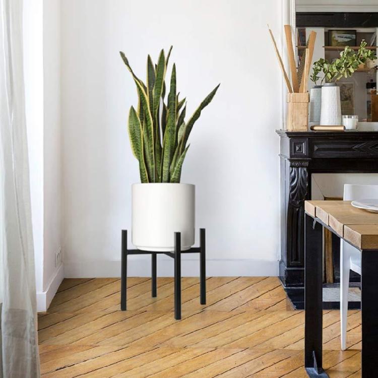 2Pcs Heavy Plant Stand for 10-16inch Plant Pots Plant Stand Indoor Outdoor Corner Adjustable Metal Heavy Duty Stand