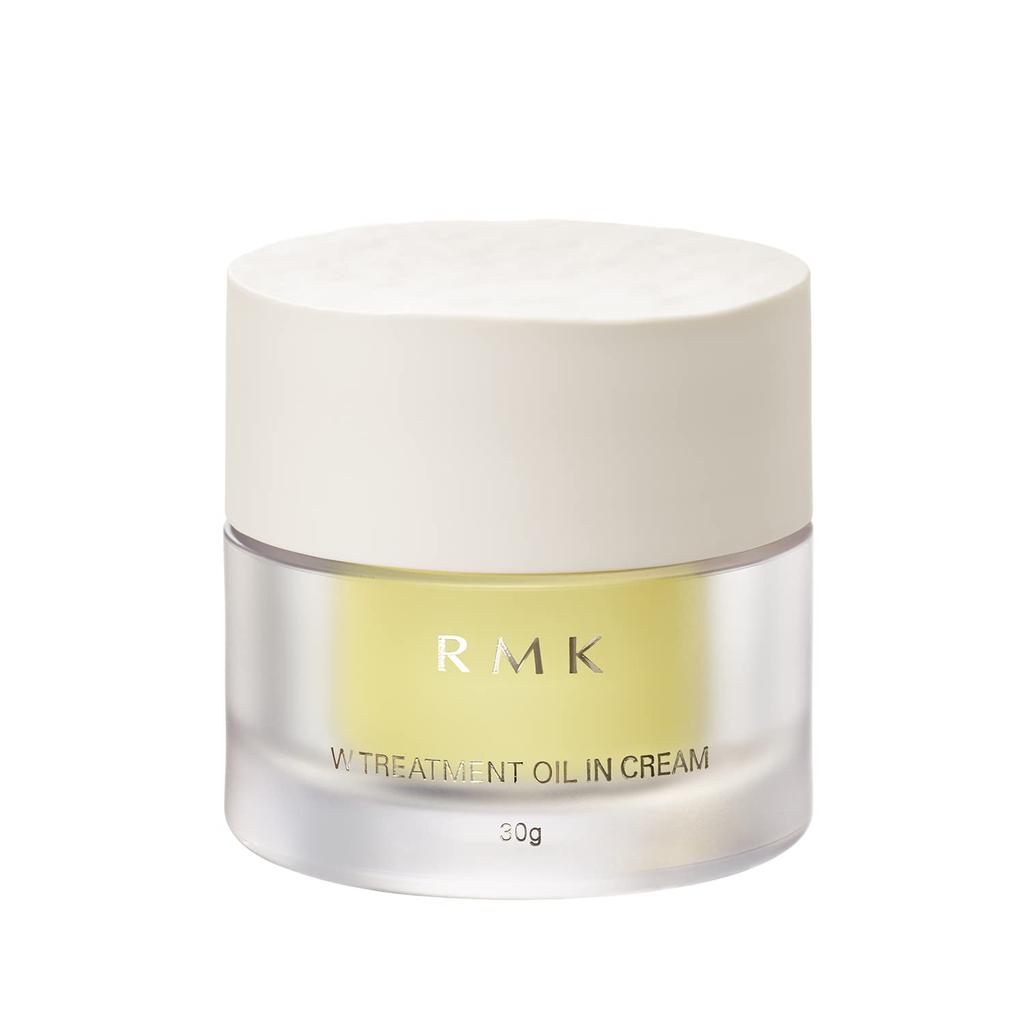 RMK Oil-in-Cream with Double Treatment 30g & Refill (Moisturizing Face Cream, Oil Face Cream, Night Skincare)