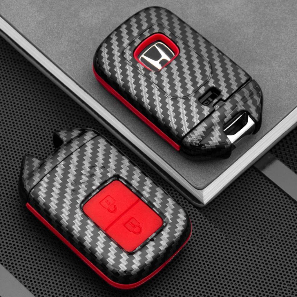 SANRILY Honda Smart Key Case, Key Cover, Key Protection, Key Holder, For Honda Fit