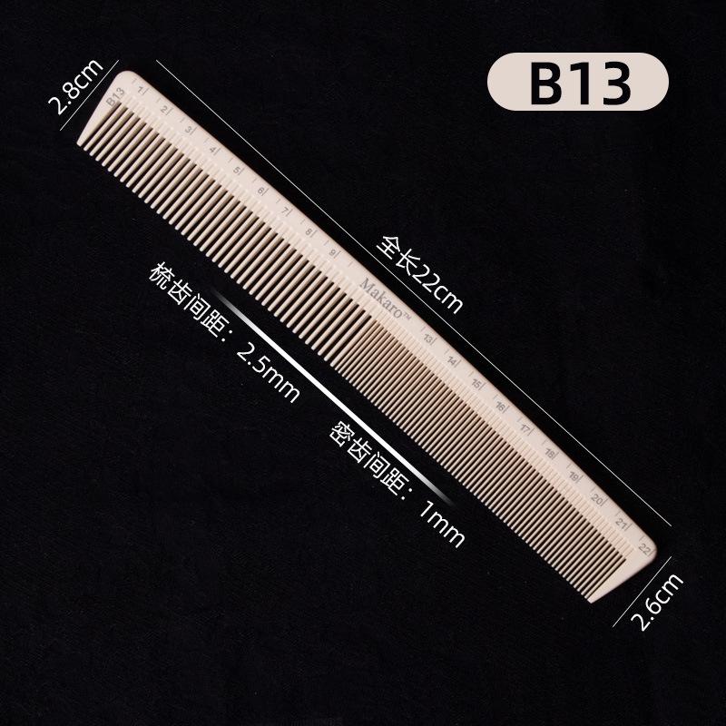 Ultra-Thin Dual-Use Stylist Comb for Hair Cutting & Styling