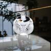 Cross-border Outdoor Camping Solar-Powered Fan with Large Capacity & Long Battery Life