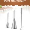 Cake Small Multifunctional Tip Pastry Cream Nozzle Baking Tool Piping Tube Household Kitchenware Wide Application