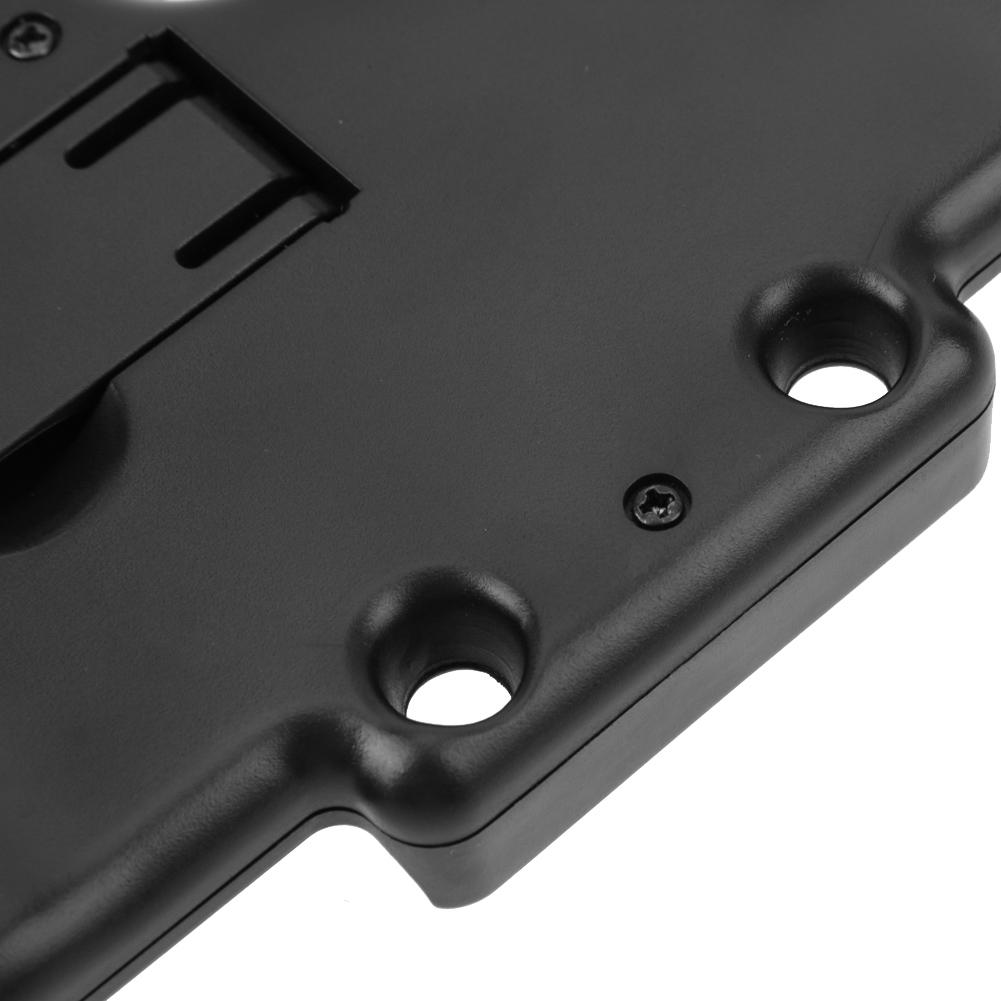 Protective Support Case ABS Plastic Console Gamepad Hand Grip Black for Nintendo NEW 2DS LL 2DS XL Console