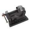 Heavy Duty Drill Press Vise Cast Iron Body Corrosion‑Resistant Hardware Accessory 3‑Inch Tiltable for Industrial Drilling Metal