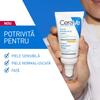 CeraVe Facial Moisturizing Lotion SPF 50 for Normal To Dry Skin, 52 Ml, with Ceramides & Hyaluronic Acid, Broad Spectrum Sunscreen, Oil-Free