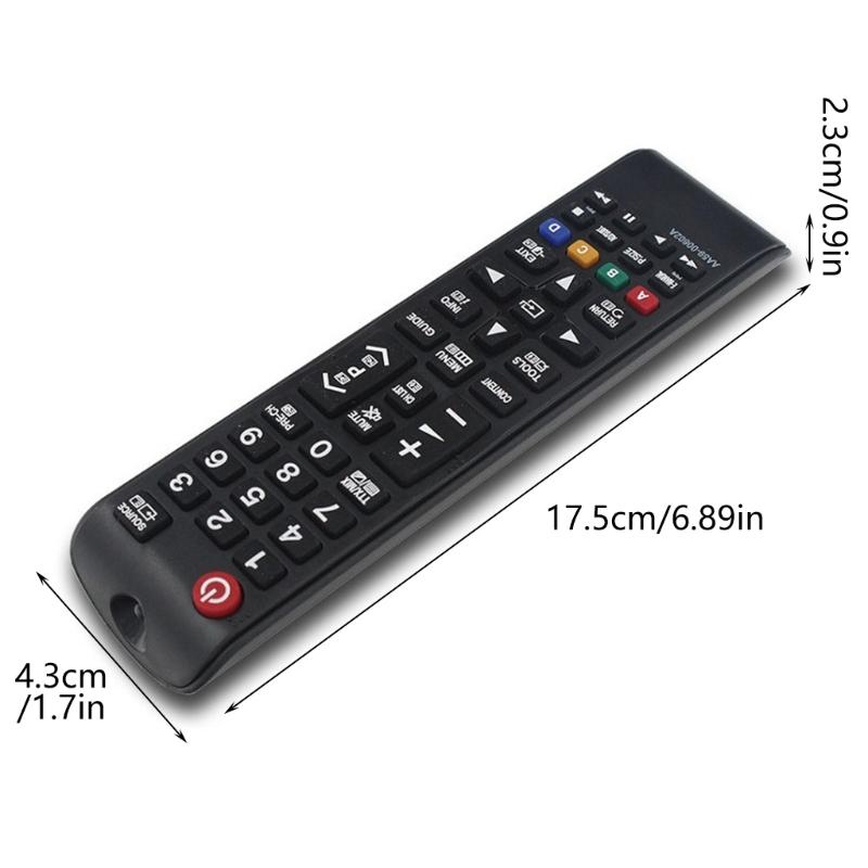 Replacement Remote Control HDTV Remote for 00602A/00666A/00741A/00496A Ergonomic Remote Control Replacement Part