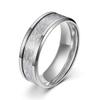 NIHON Fashion Titanium Steel Couple Rings - Versatile Textured Ins Style, European & American Design.