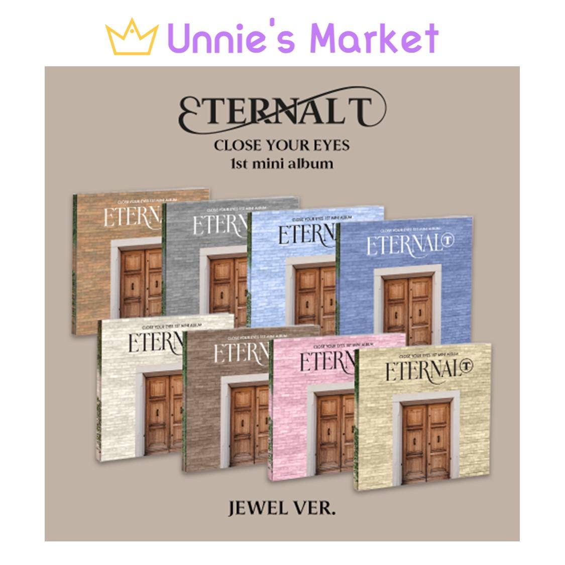 

ЗАКРИЙТЕ ОЧІ [ETERNALT] JEWEL Ver. Перший міні-альбом + безкоштовний подарунок Random ver. 1EA