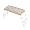 Light Weight Camping Tables Cooking Grate Overfire Desk Folding Table Outdoor Picnic Desk for Fishing Picnic Barbecue