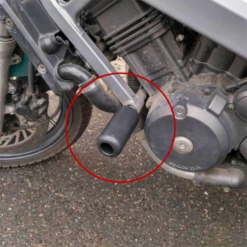 1 Pair Universal Motorcycle Frame Slider Anti-Crash Protector 10mm Guard for Honda for Yamaha for Suzuki for Kawasaki Scooter Falling Protection Kit