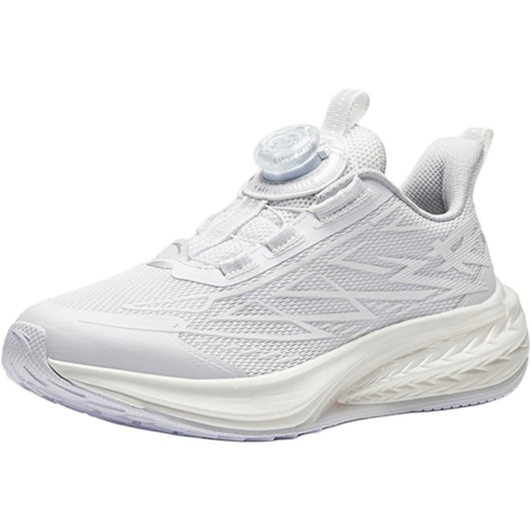 Anta Kids Hailang 3.0 Comfortable Versatile Shock Absorbing Durable Low Top Running Shoes Kids Running Shoes White 332535520S