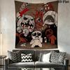 Gothic Wall Hanging Printed Fabric Blanket Decorative Tapestries for Bedroom Living Room Home Decor