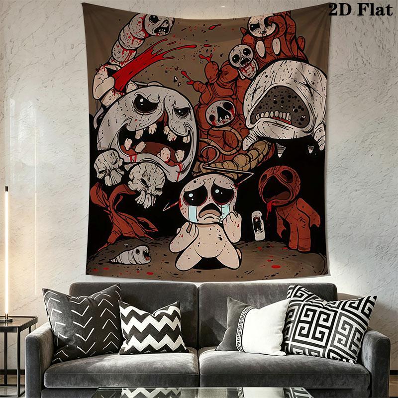 Gothic Wall Hanging Printed Fabric Blanket Decorative Tapestries for Bedroom Living Room Home Decor
