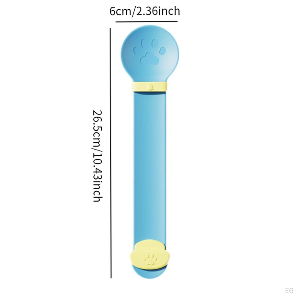 Cat Feeder, Strip Bar Squeeze Spoon, Snacks, Ladle