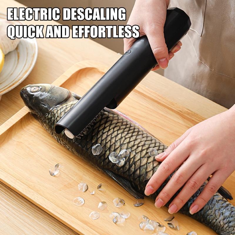 Automatic Fish Skin Remover 7000RPM Fast Motor ABS Construction Ideal For Kitchen Tasks