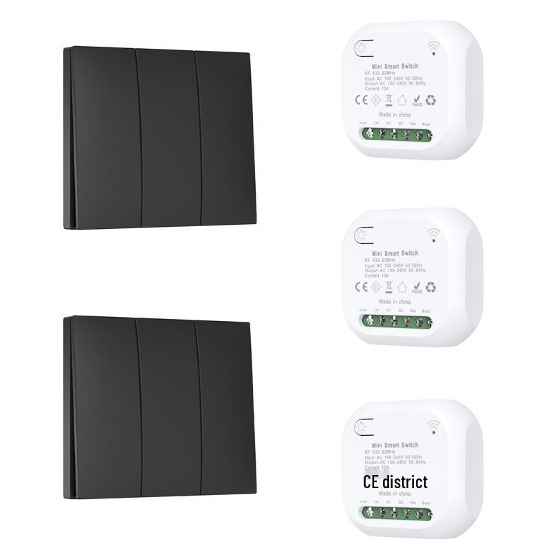 Wireless Multi-Control Light Switch with BFT Rolling Code Support