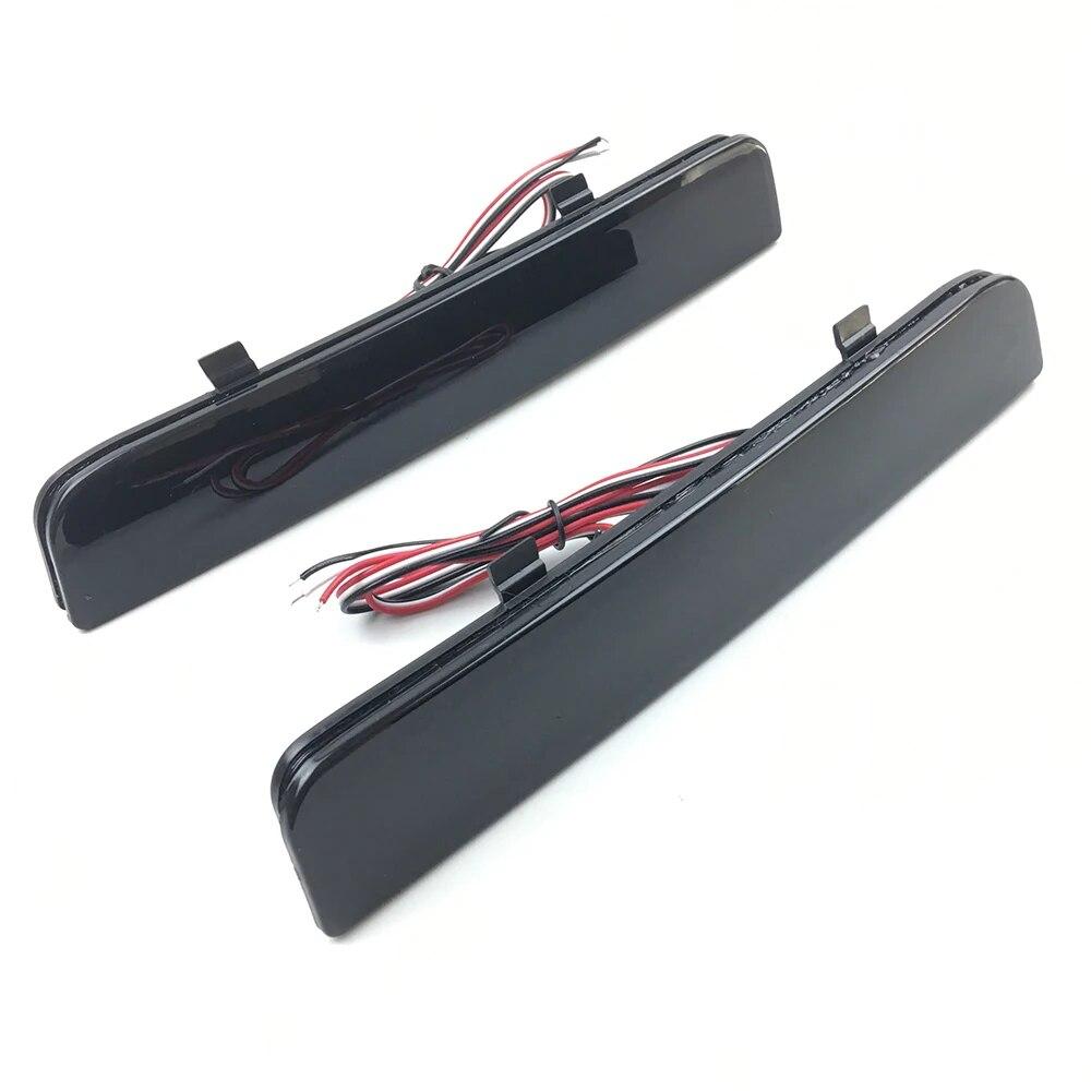 Rear Bumper Reflector Light 24 LED Tail Brake Driving Reverse Turn Light For Land Rover L322 2003-2012 /Freelander 2 / LR2 08-13