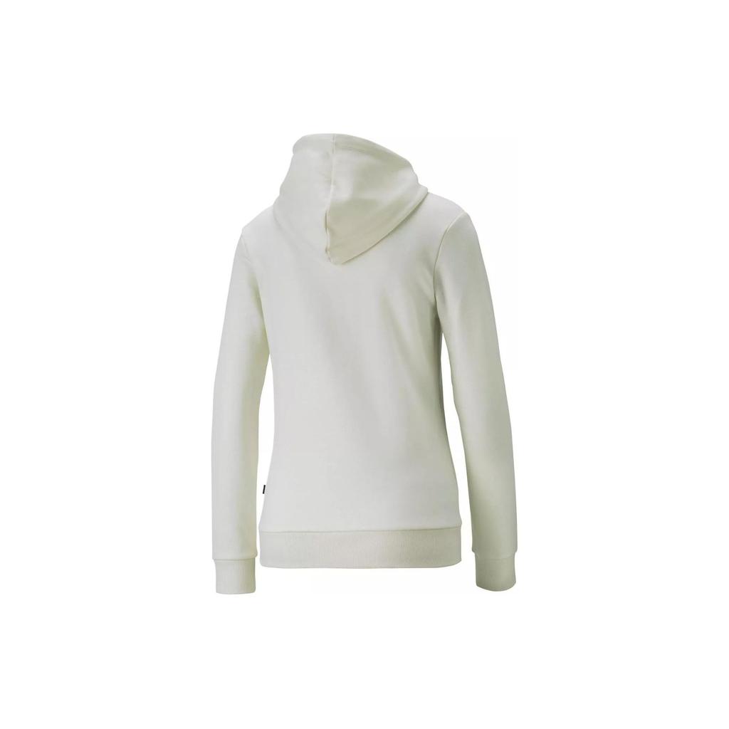Puma Ess+ Embroidery Hoodie Women Hoodies White 670004-99