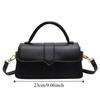 Pu Leather Vintage Underarm Handbag Square Fashion Shoulder Bag  Mobile Phone