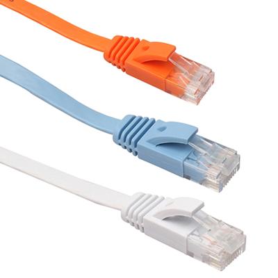 Câble LAN Réseau Rapide CAT6 0,5-15m Gigabit Ethernet Plat UTP Câble de Patching pour Routeur
