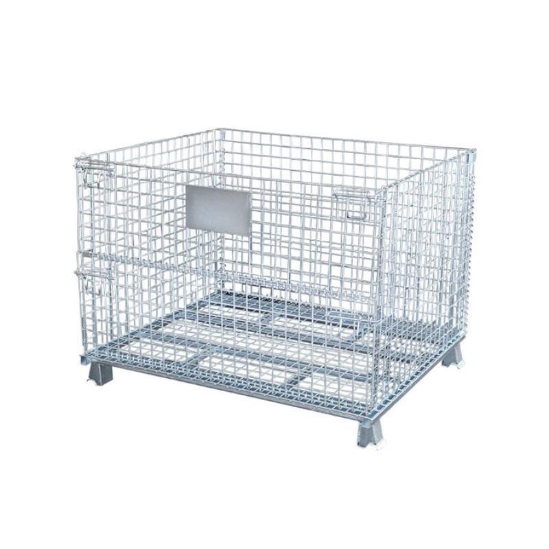 Foldable Wheeled Metal Storage Cage