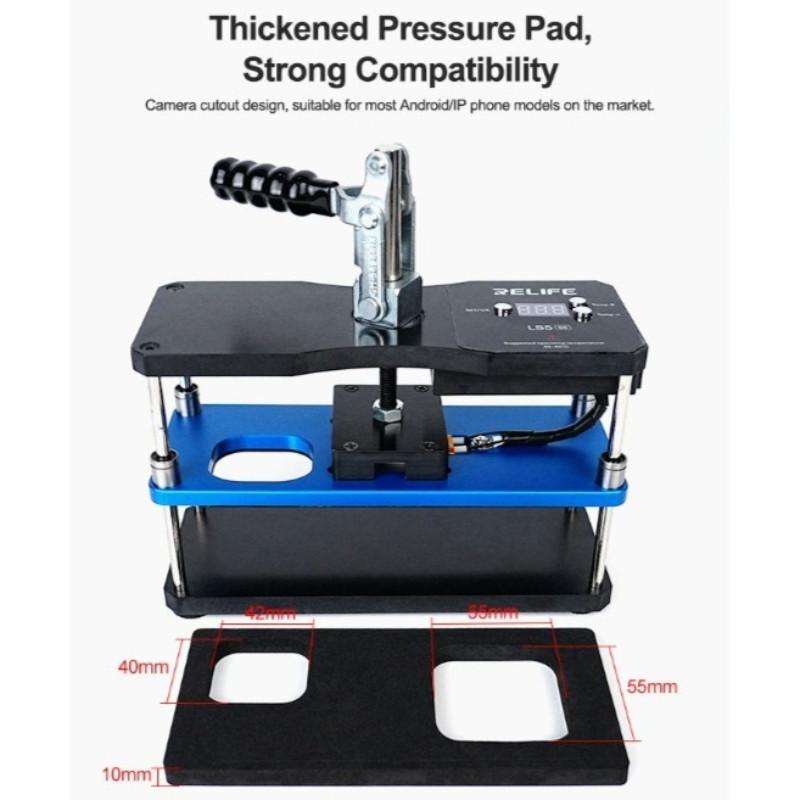 LS5 SE Constant Temperature Heating & Pressure Station Bidirectional Holding Pressure Palform Phone Screen Lamination Repair Tool