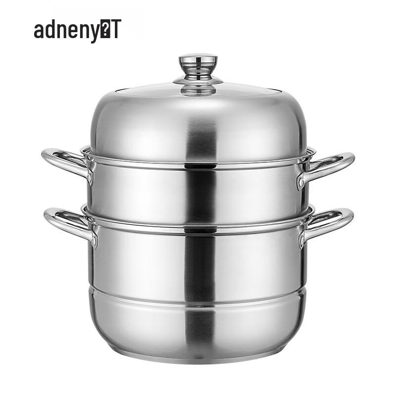 Adneny Otinburg 2-Lagen Mehrzweck-Dampfgarer aus 304 Edelstahl